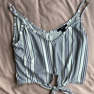 Tied tank top